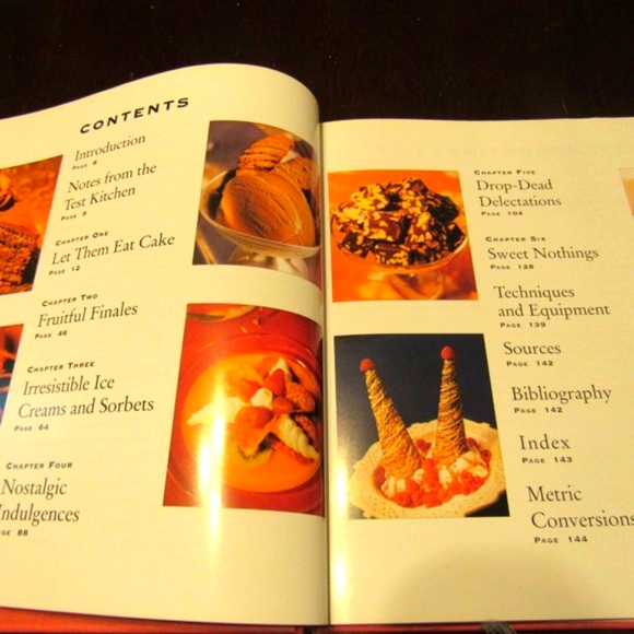 🍮🥧🍰 Glorious Vintage "Desserts to Die For" Cookbook - HC - Picture 10 of 15
